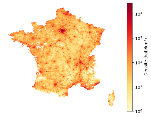 Sortie graphique de la cellule 43